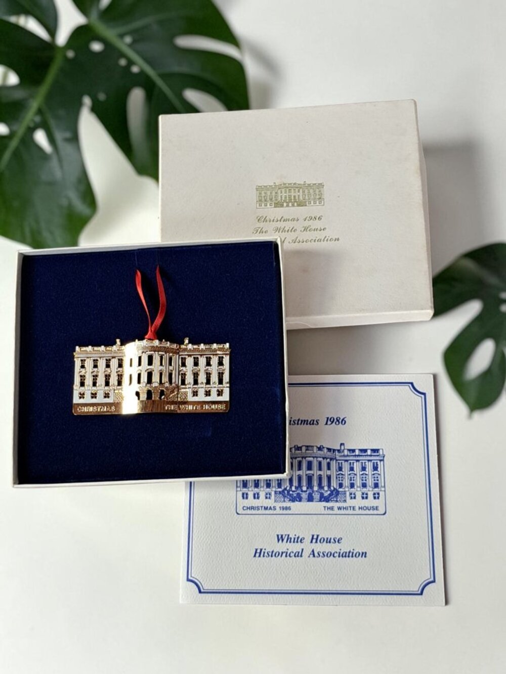 White House Ornament 1986. White House Historical Association